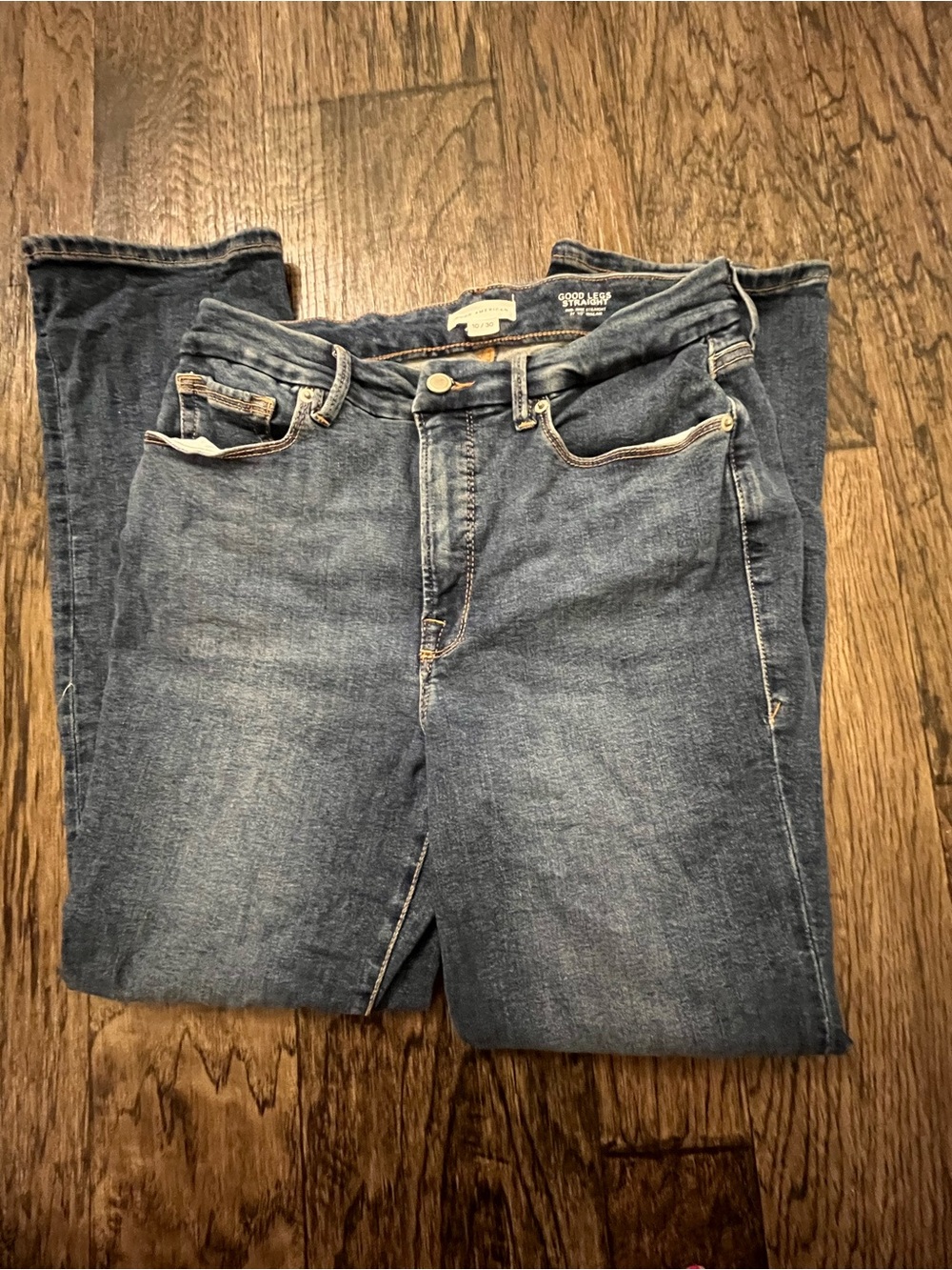 Good American Classic Blue Denim Jeans
